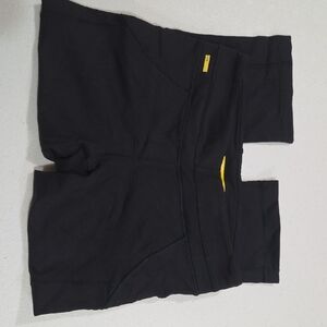 Lole Black Capris with Yellow Accent